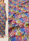 Хлопок стрейч разноцветным восточный орнамент Etro (FF-0397) фото 1