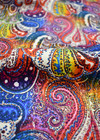 Хлопок стрейч разноцветным восточный орнамент Etro (FF-0397) фото 4