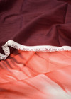 Батист хлопок градиен бордовый с белым (FF-9148) фото 3