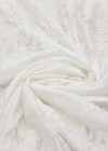 Органза вышивка белые цветы (DG-2118) фото 2