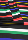 Креп шелк разноцветная полоса (DG-4748) фото 3