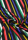 Креп шелк разноцветная полоса (DG-4748) фото 4