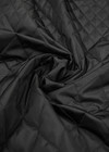 Стеганная ромбами черная ткань max mara фото 4