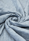 Курточная стеганая ткань с синтепоном голубая фото 4