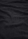 Трикотаж шерсть черный с вышивкой (FF-4068) фото 1