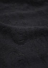 Трикотаж шерсть черный с вышивкой (FF-4068) фото 4