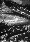 Пайетки на трикотаже черный серебристый зигзаг (DG-6868) фото 4