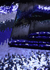 Пайетки на трикотаже синий зигзаг (DG-7868) фото 3