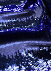 Пайетки на трикотаже синий зигзаг (DG-7868) фото 4