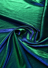 Тафта хамелеон зеленая с синим (LV-0678) фото 2