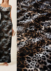 Бархат коричневый леопард (DG-6088) фото 1
