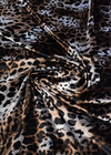Бархат коричневый леопард (DG-6088) фото 2