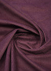 Вельвет дубленка фиолетовая серый мех (LV-3989) фото 3