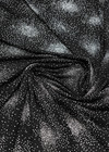 Трикотаж черный галактика фото 2
