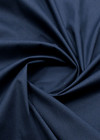 Хлопок стрейч рубашечный темно-синий фото 2