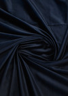 Бархат костюмный хлопковый темно синий (FF-7198) фото 3