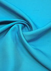 Шелк кади костюмно-плательное яркий голубой фото 2