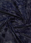 Экомех каракуль на хлопке темно-синий (FF-5188) фото 3