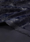 Экомех каракуль на хлопке темно-синий (FF-5188) фото 4