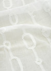 Хлопок вышивка белый цепи (DG-07001) фото 4