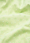 Репс хлопок зеленый с мелким рисунком фото 4