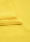 Ярко желтый шелковый креп-шифон фото 3