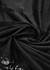 Хлопок вышивка черный кружевyой бордюр (DG-7619) фото 2