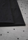 Сетка стрейч черные звезды (FF-7329) фото 3
