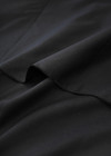 Костюмная черная ткань хлопок диагональ фото 4
