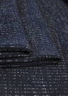 Джерси шерсть синий в полоску (FF-4829) фото 1