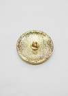Дизайнерская пуговица металл золото Chanel 29 мм фото 3