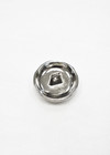 Пуговица металл серебро с логотипом Шанель фото 3