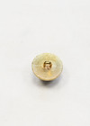 Пуговица золотая с черной эмалью и стразами D&G 17 мм фото 3