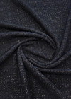 Букле шерсть темно синяя с серебристой нитью (GG-7839) фото 3