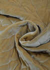 Стеганая курточная с бежевым бархатным покрытием (00024) фото 4
