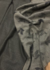 Плательная шерсть серого цвета с ахроматичными листьями (00045) фото 1