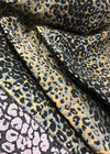 Жаккард с леопардовым рисунком золотисто-черный (00058) фото 3