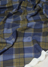 Плательная шерсть в оттенках синего и хакки (00061) фото 2