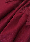 Плательно-костюмная шерсть с блеском в ягодном цвете (00069) фото 3