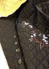 Купонная курточная цвета хакки с вышивкой (00078) фото 2