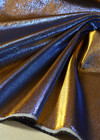 Шелк-омбре с блеском в золотисто-синих оттенках (00128) фото 1