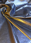 Шелк-омбре с блеском в золотисто-синих оттенках (00128) фото 4
