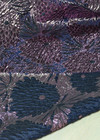 Блестящий жаккард с цветами в лилово-фиолетовых оттенках (00136) фото 4