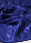 Жаккардовый шелк в темно-синем цвете (00167) фото 1