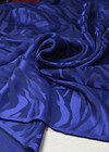 Жаккардовый шелк в темно-синем цвете (00167) фото 2