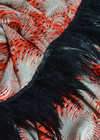 Натуральный шелк в бежево-оранжевых оттенках (00175) фото 3