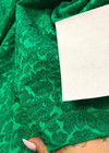 Жаккард насыщенного зеленого оттенка (00180) фото 3