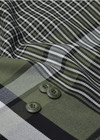 Костюмно-пальтовая шерсть с купонным принтом и бахромой (00207) фото 1
