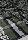 Костюмно-пальтовая шерсть с купонным принтом и бахромой (00207) фото 2