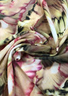 Плательная шерсть с цветочным принтом (00221) фото 1